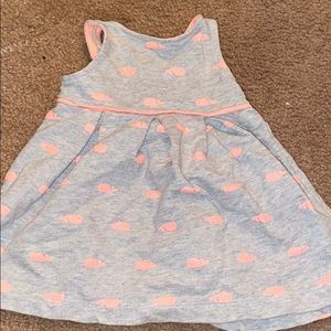 Pink whale dress